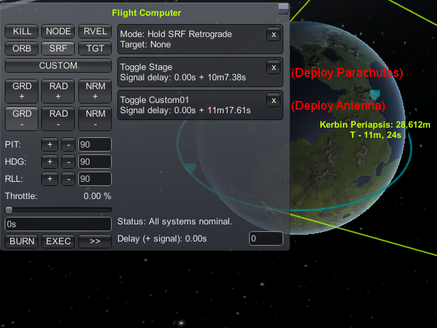 IMAGE: full pre-reentry flight queue